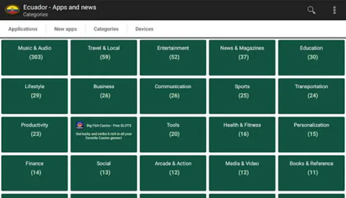 Ecuadorian apps and games android App screenshot 0
