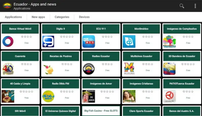 Ecuadorian apps and games android App screenshot 2