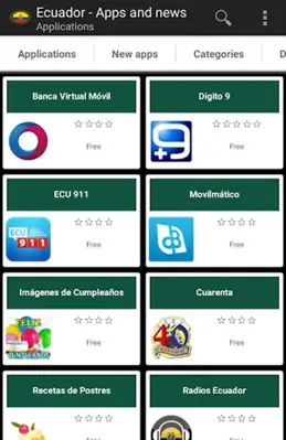 Ecuadorian apps and games android App screenshot 5